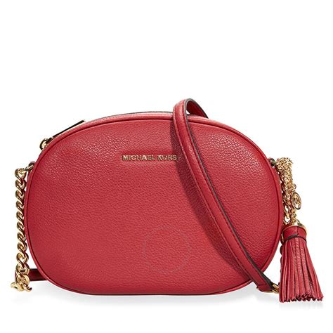 michael kors ginny bag red|Michael Kors Ginny Medium Crossbody Bag .